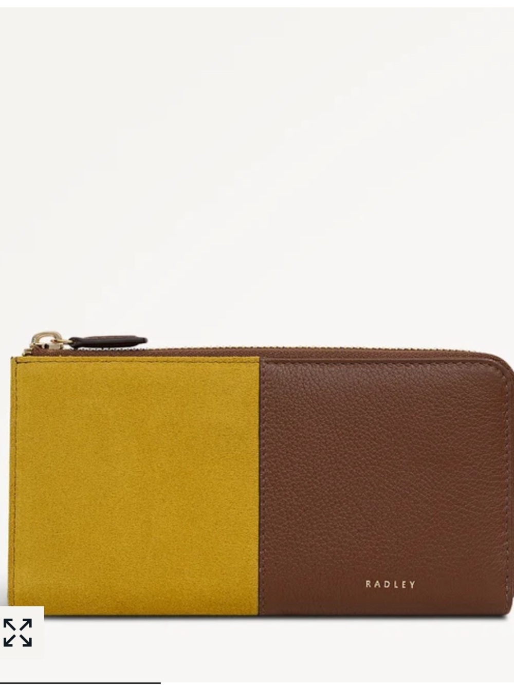 Radley London Chilworth Street Large Zip Around Wallet Ochre